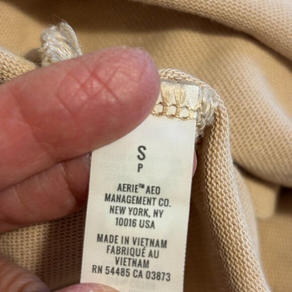 AERIE Very Oversized Top With Corded Open Area to show off whatever underneath - Picture 11 of 12